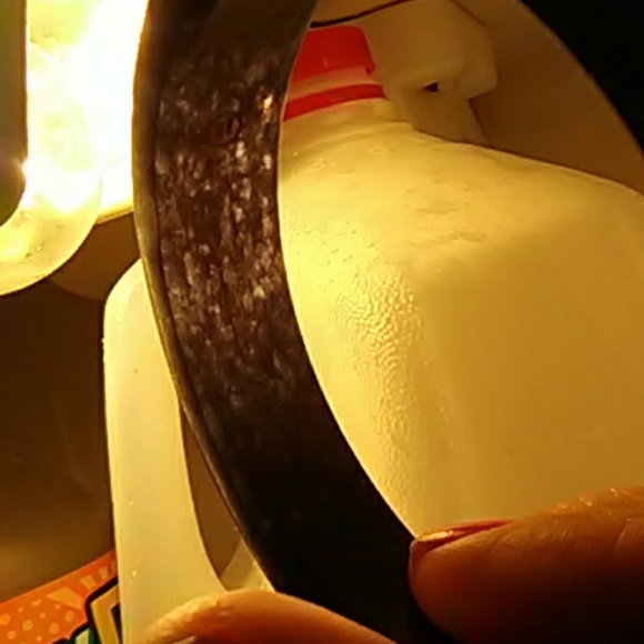 Jade Bangle signed Koi fish - Picture 5 of 6